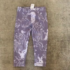 Tea collection animal print leggings